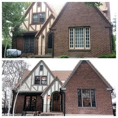 tudor exterior makeover|tudor exterior paint color chart.